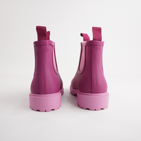 Splashy Plum/ Blossom Gumboots