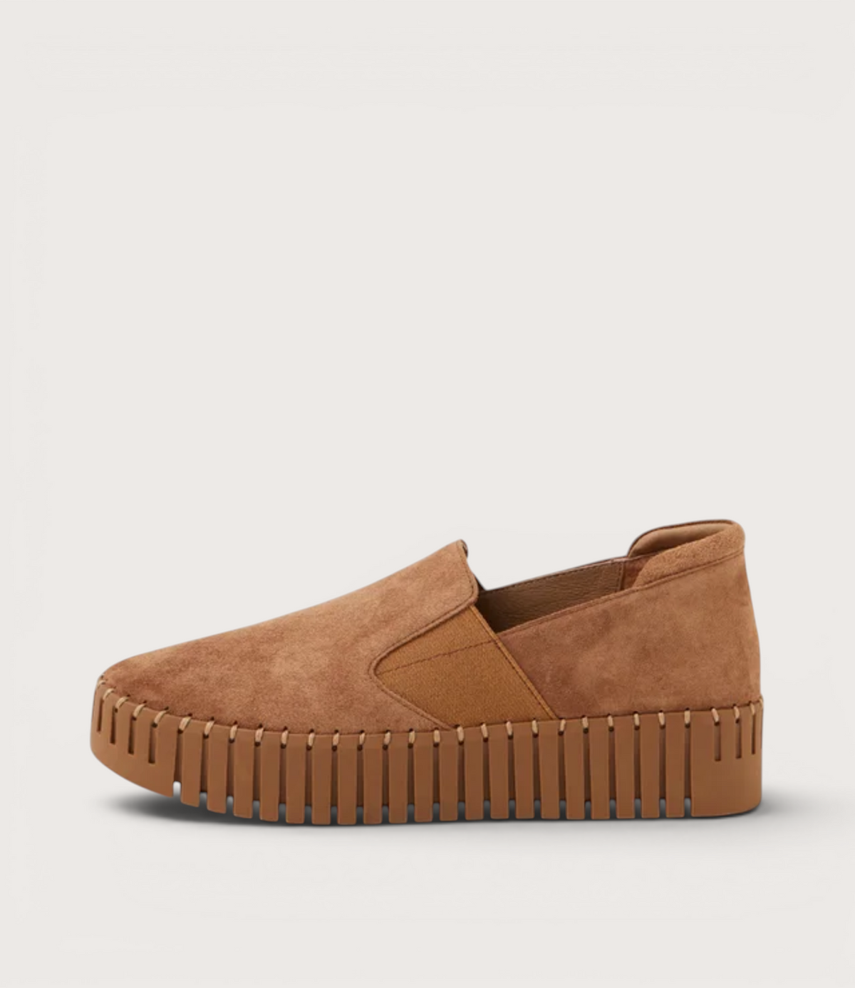 Becca Light Choc Suede Sneakers