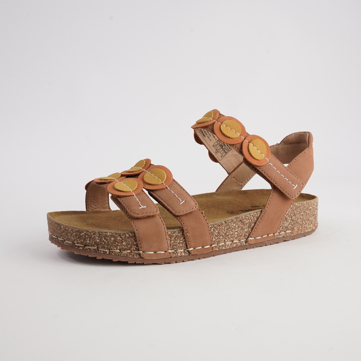 Hannah 13 Natural Multi Leather Sandals - JOSEF SEIBEL | Shouz