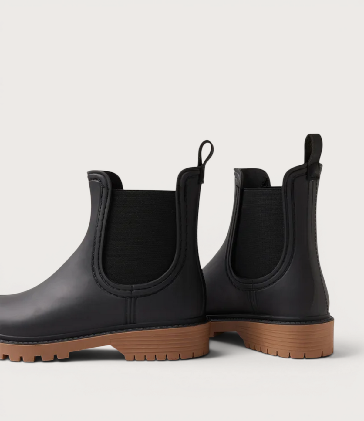 Laurina Black Gumboots
