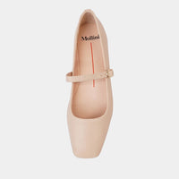 Tokena Nude Leather Ballet Flats, MOLLINI - Shouz