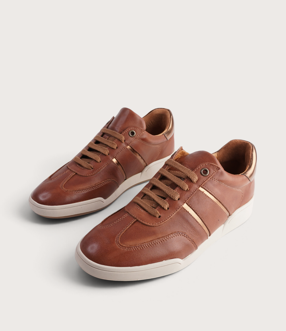 Sage Coconut Leather Sneakers