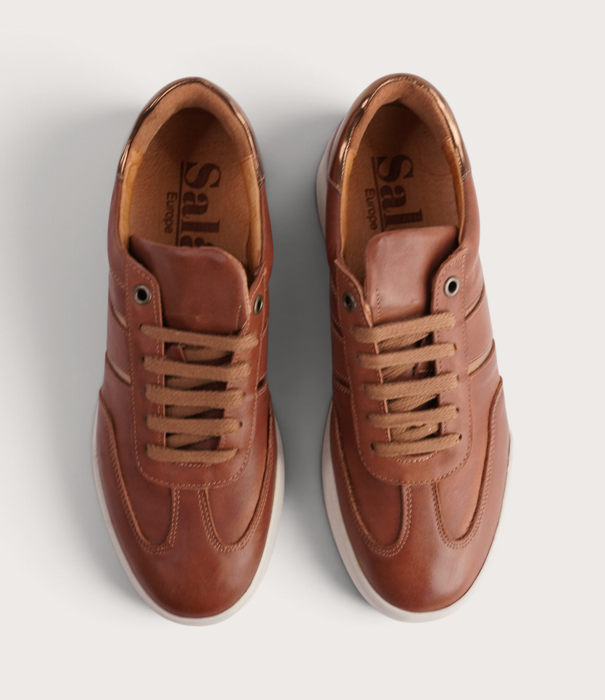 Sage Coconut Leather Sneakers