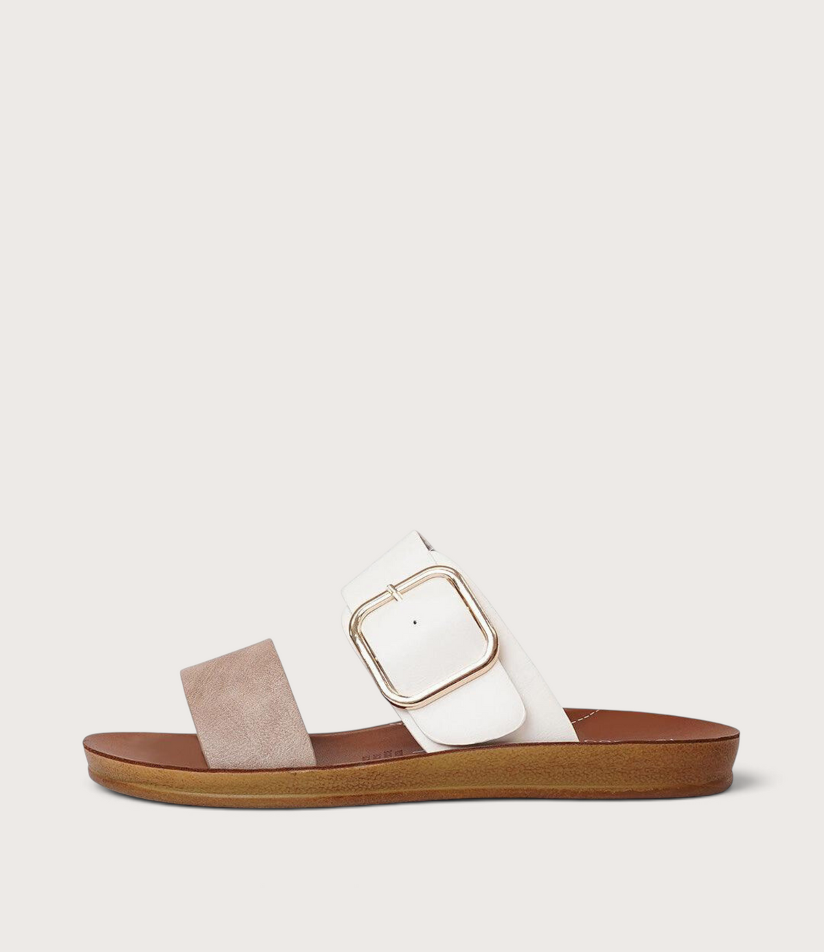 Doti Taupe / White