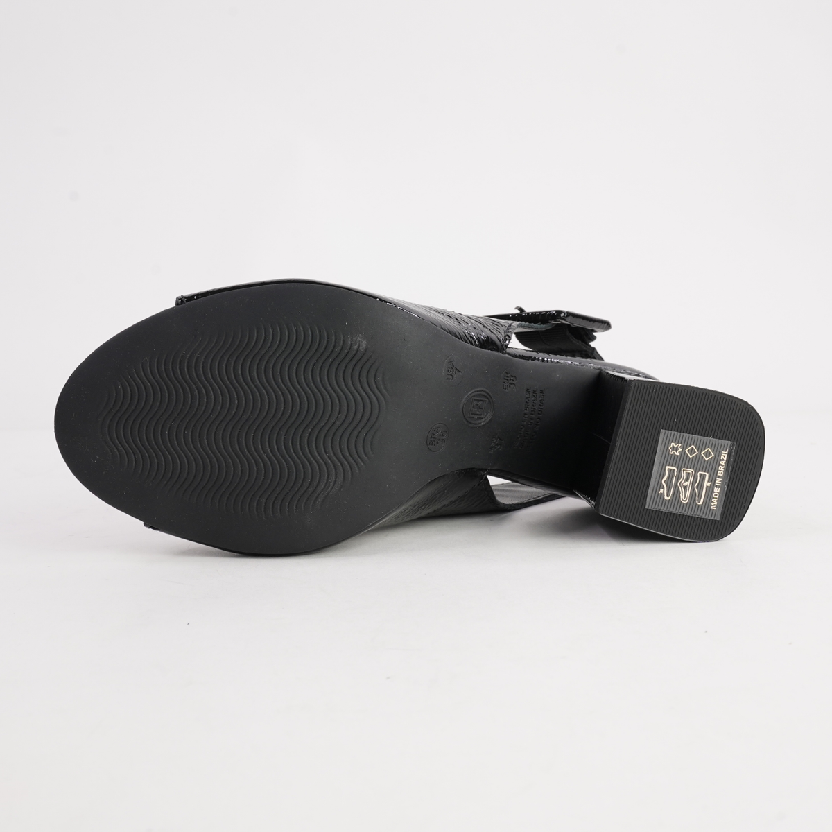 Mentha Black Patent Heels - NU BY NEO | Shouz
