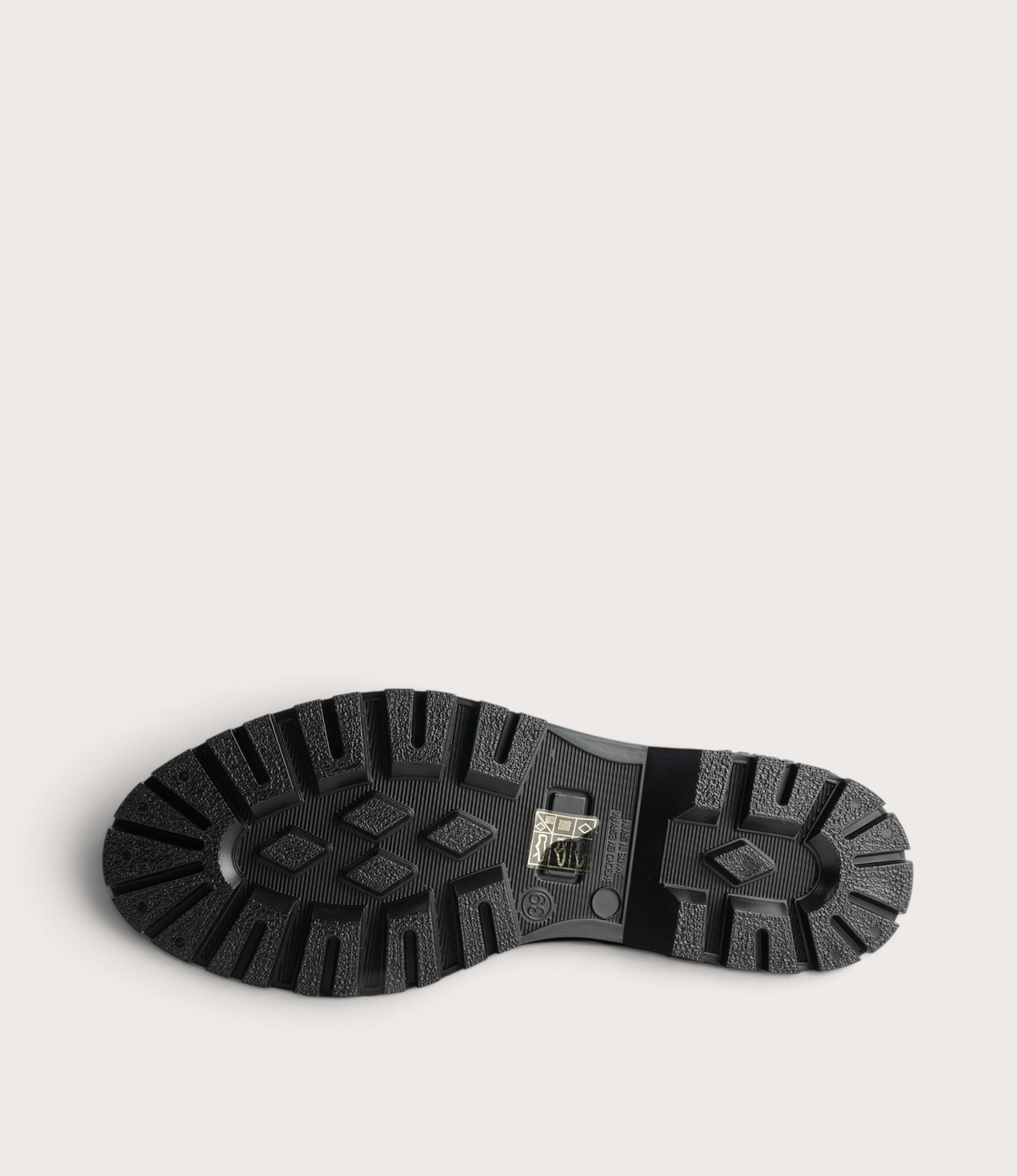 Gaudi Negro Brillo Gumboots