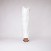 Urson White Knee High Boots, BILLINI - Shouz