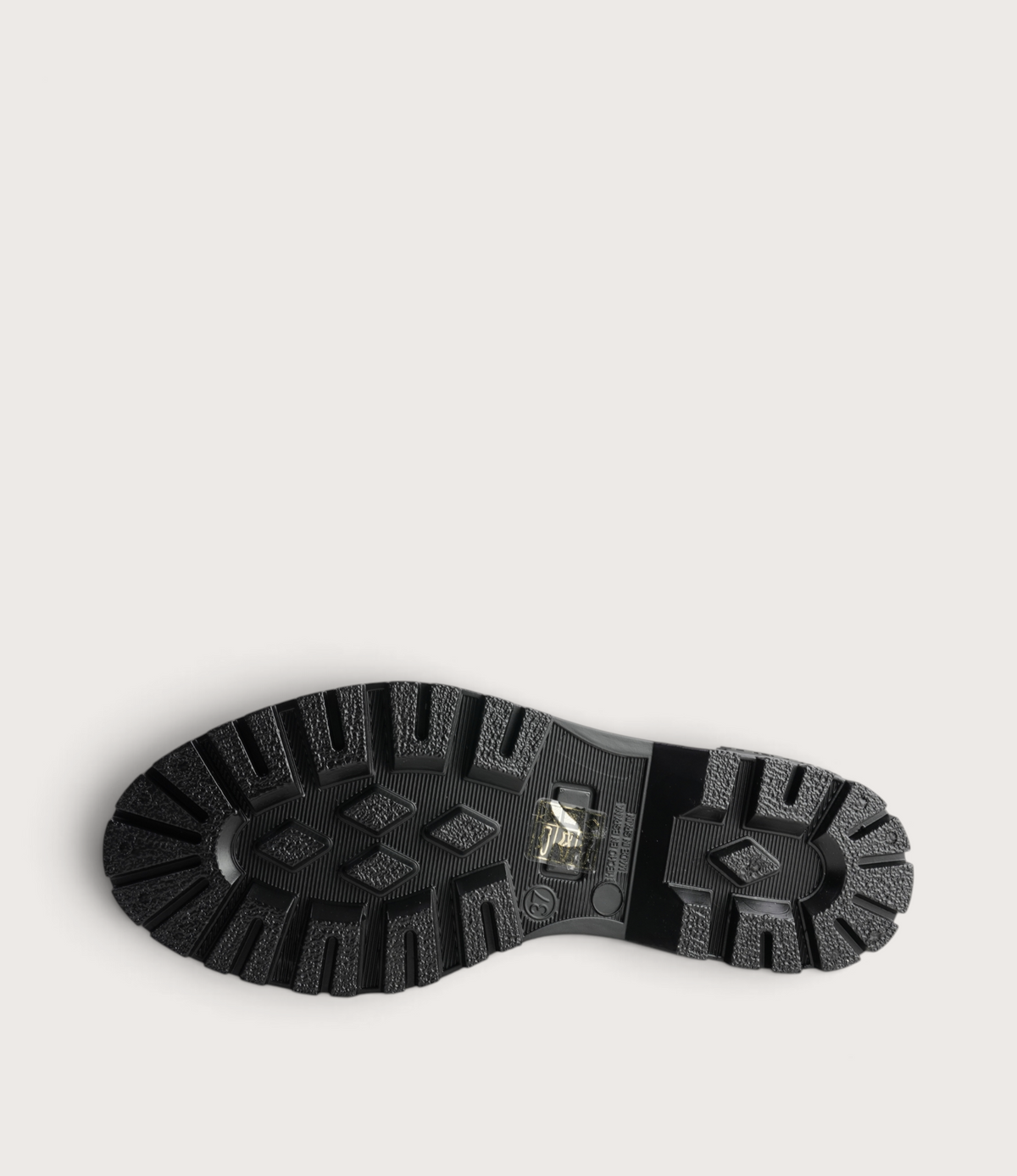 Gaudi Negro/ Leopard Matte Animal Gumboots