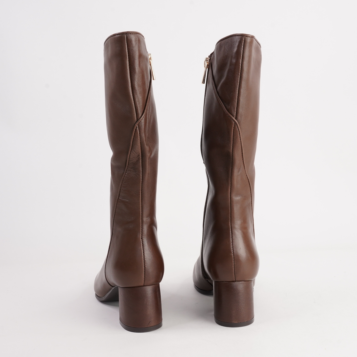 Filmore Cocaa Leather Boots - DJANGO AND JULIETTE | Shouz