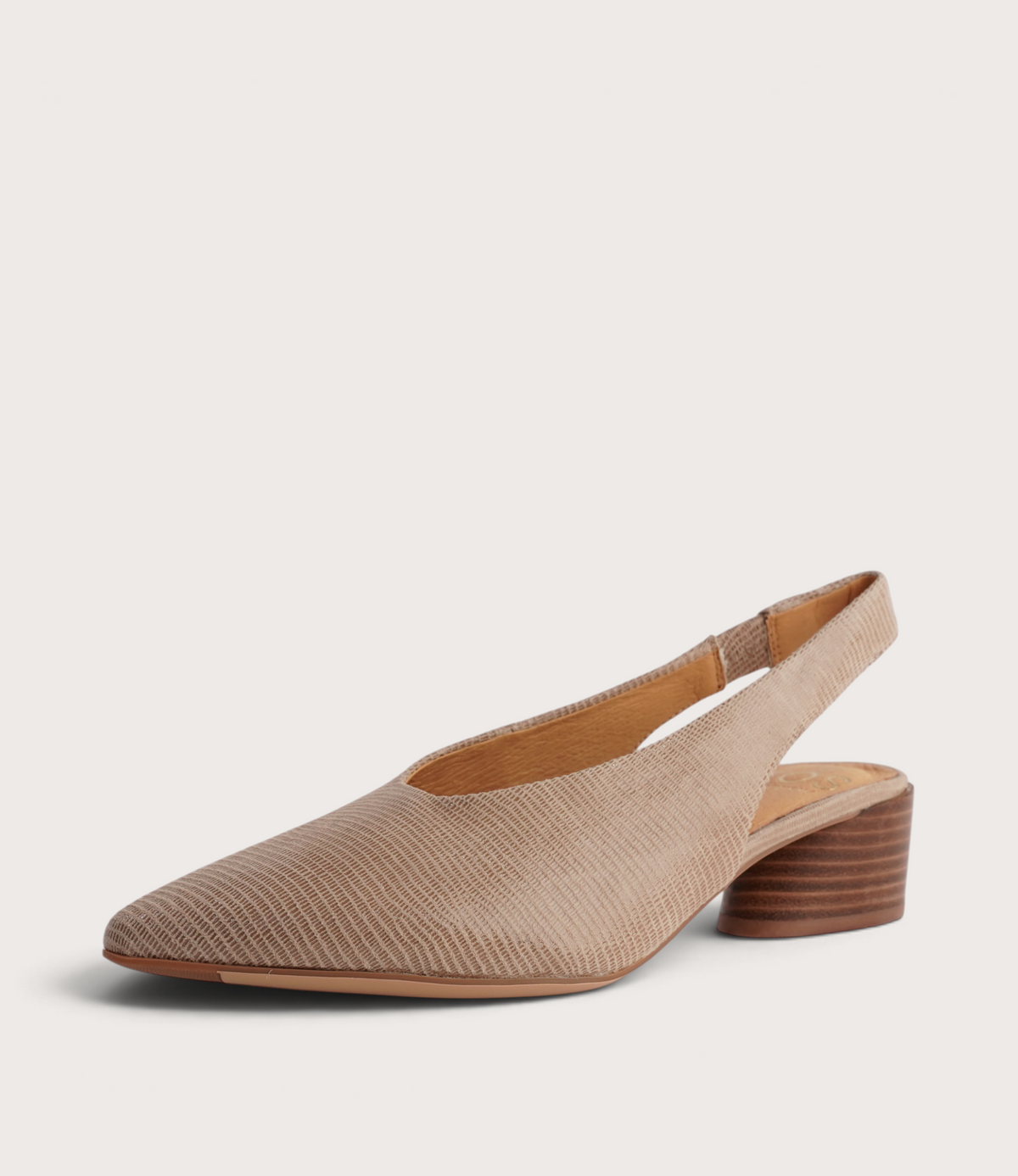Hatti Sand Leather Heels
