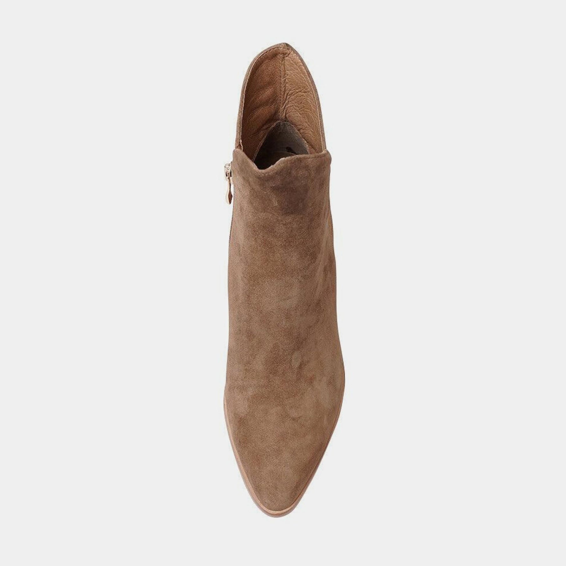 Astronomy Light Choc Suede Ankle Boots, DJANGO & JULIETTE - Shouz