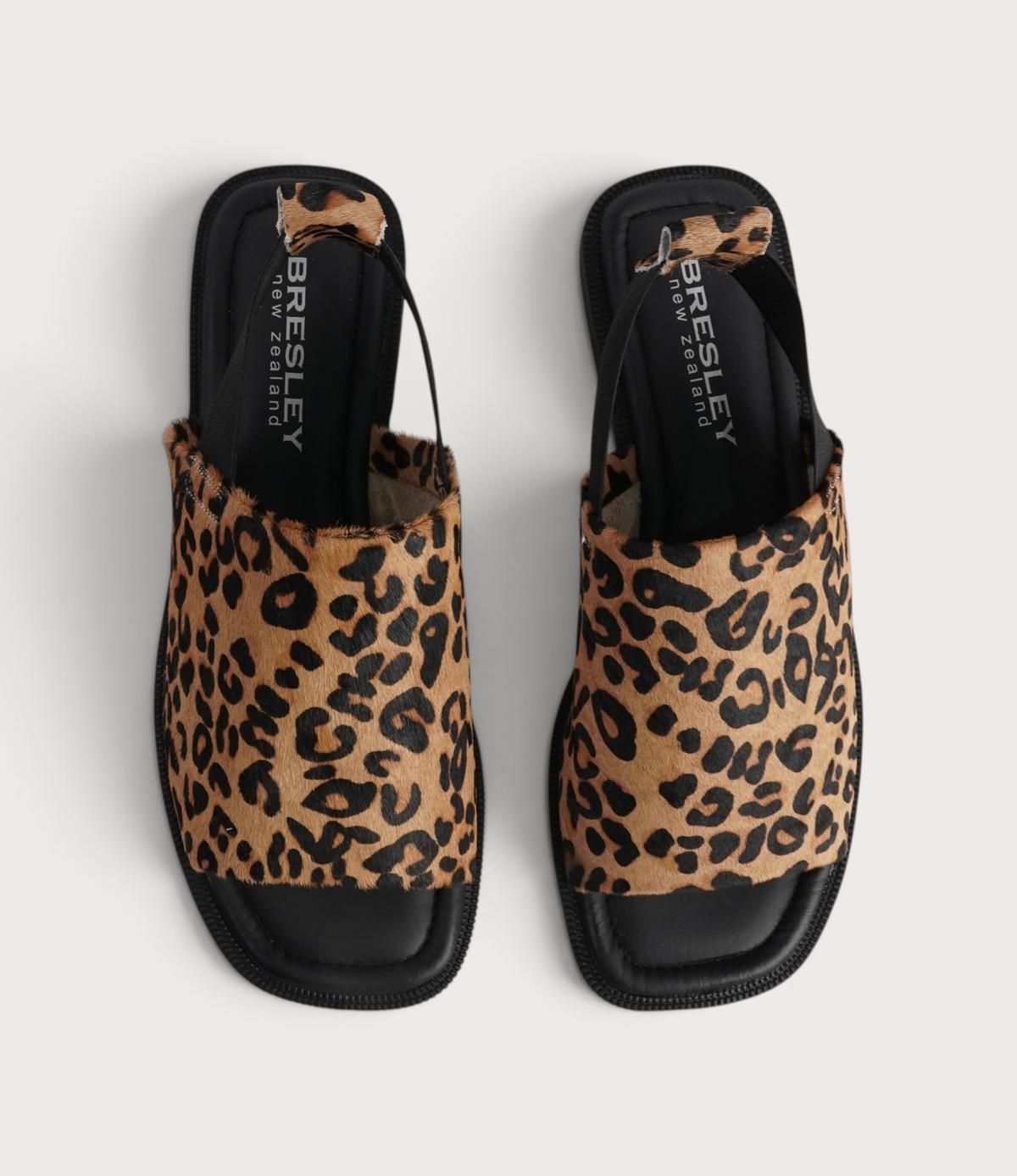 Snob Leopard Leather Flats