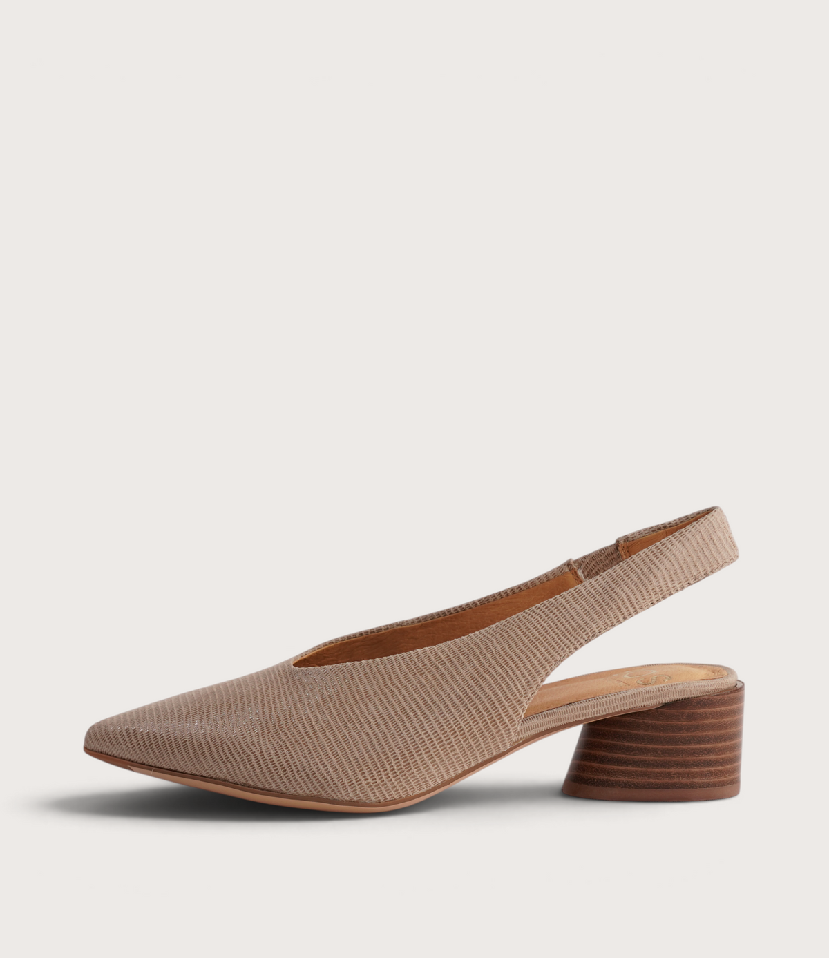 Hatti Sand Leather Heels