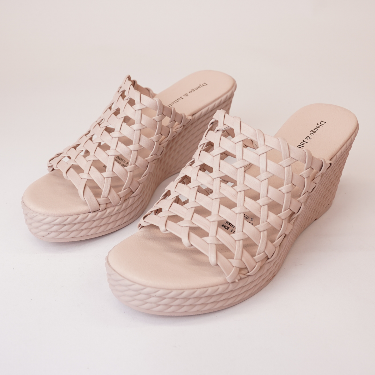 Enjoys Rose Wedge Heels - DJANGO AND JULIETTE | Shouz