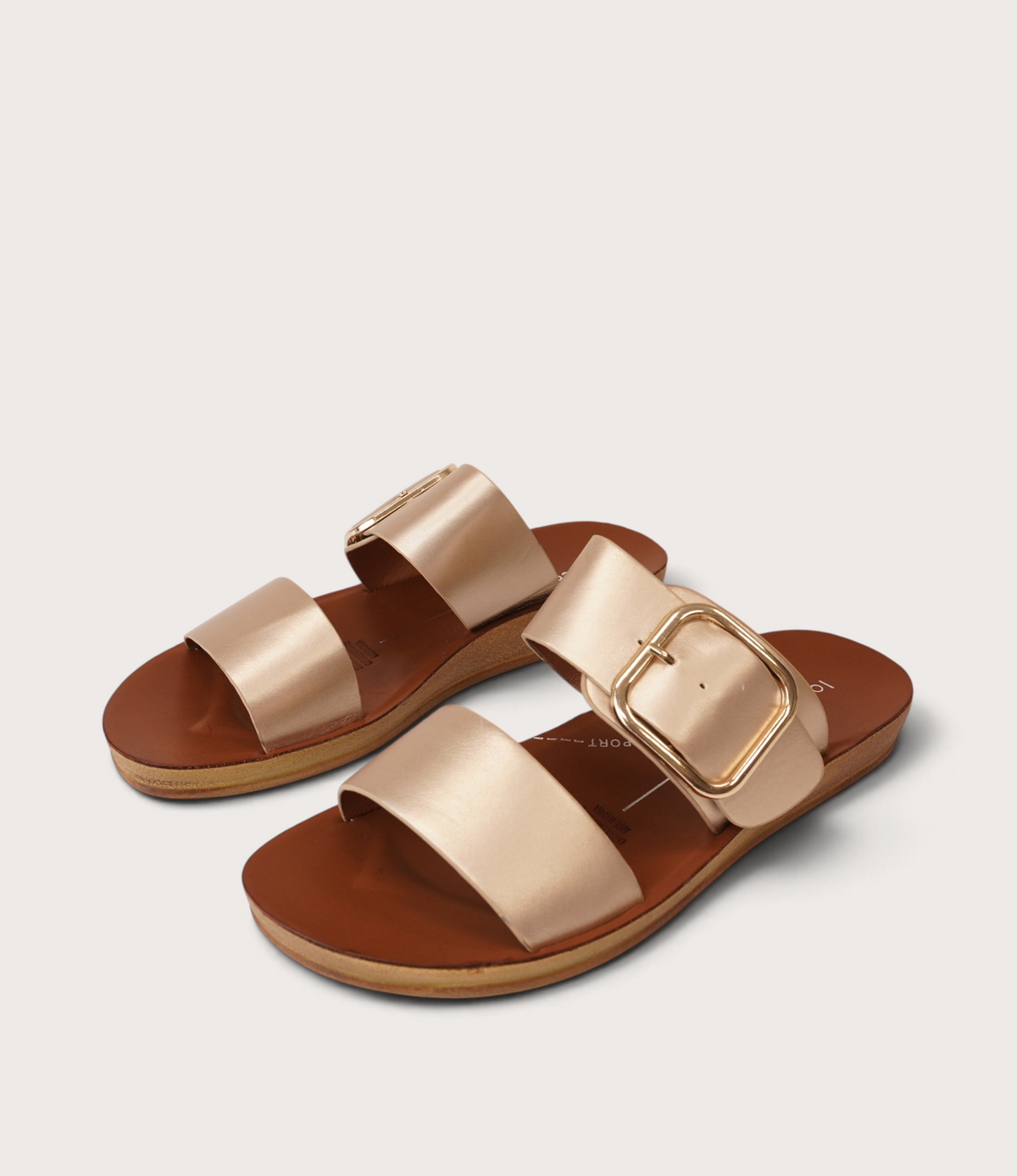 Doti Soft Gold Slides