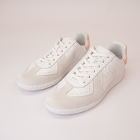 Pace 2 White/snow Pink Leather Sneakers