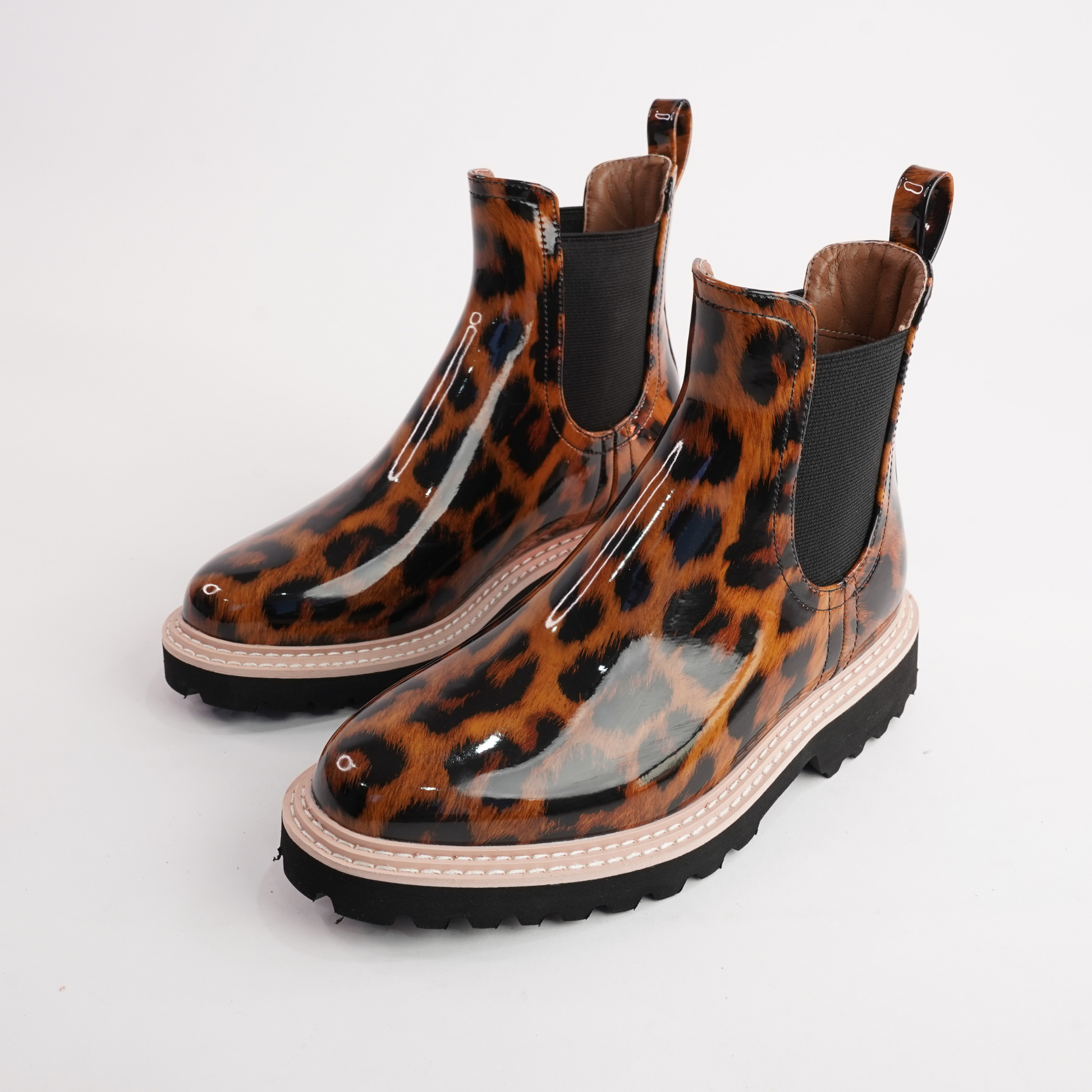 Gummie Leopard Gumboots