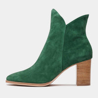 Astronomy New Emerald Suede Ankle Boots, DJANGO & JULIETTE - Shouz