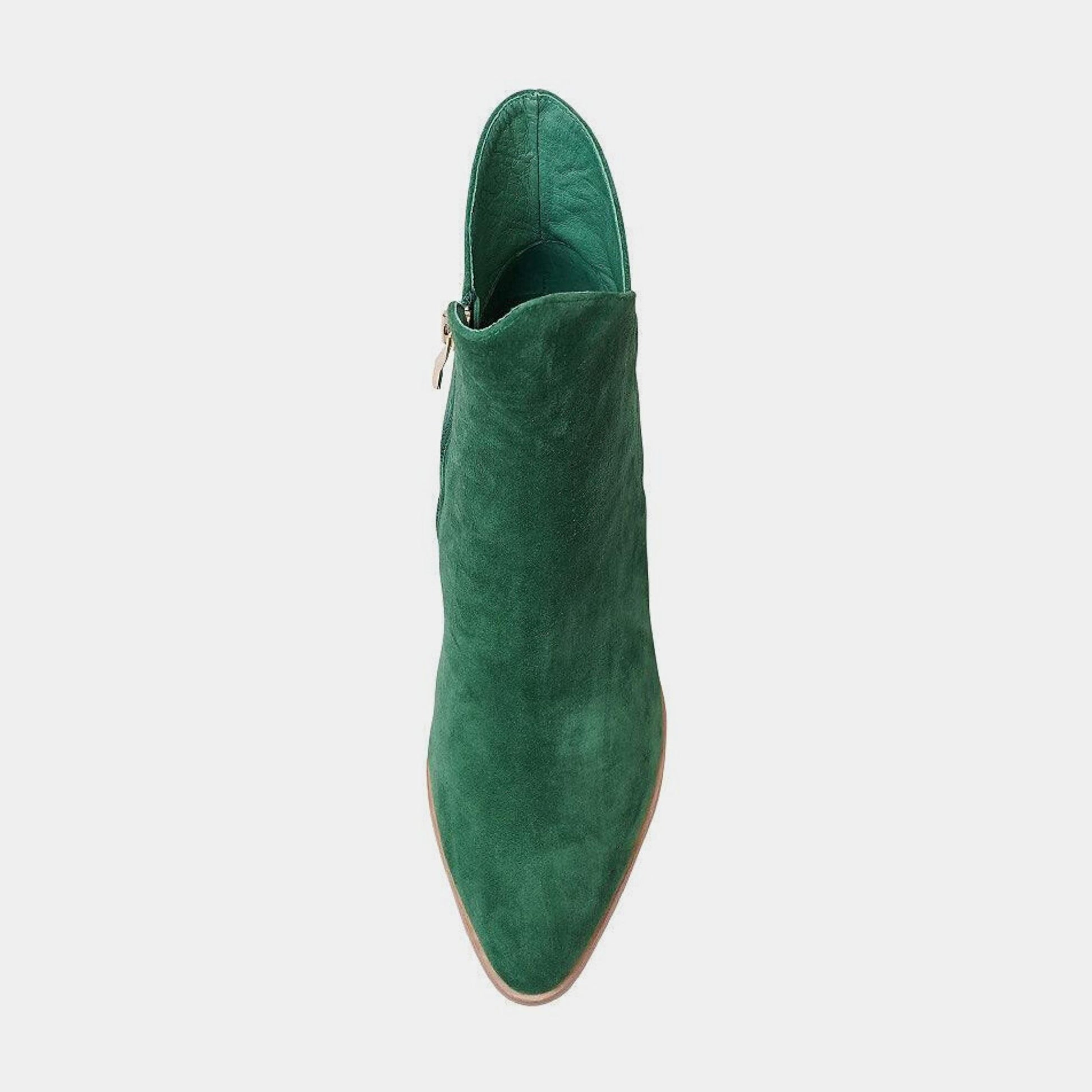 Astronomy New Emerald Suede Ankle Boots, DJANGO & JULIETTE - Shouz