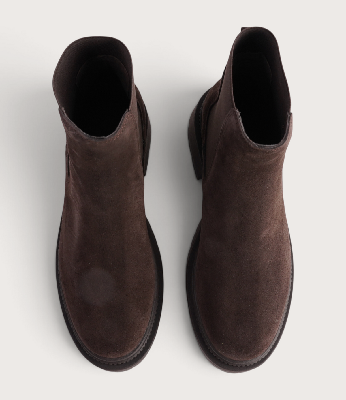 Brussels Chocolate Suede Ankle Boots