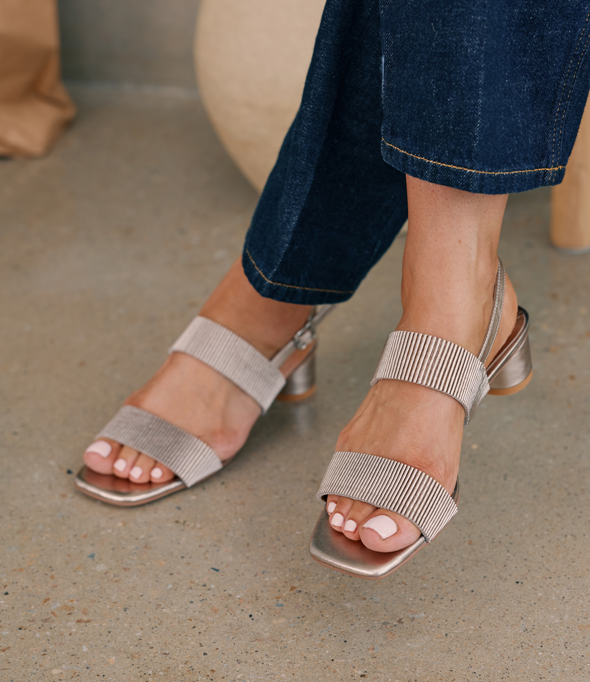 Hatsee Platino Leather Heels - DJANGO AND JULIETTE | Shouz