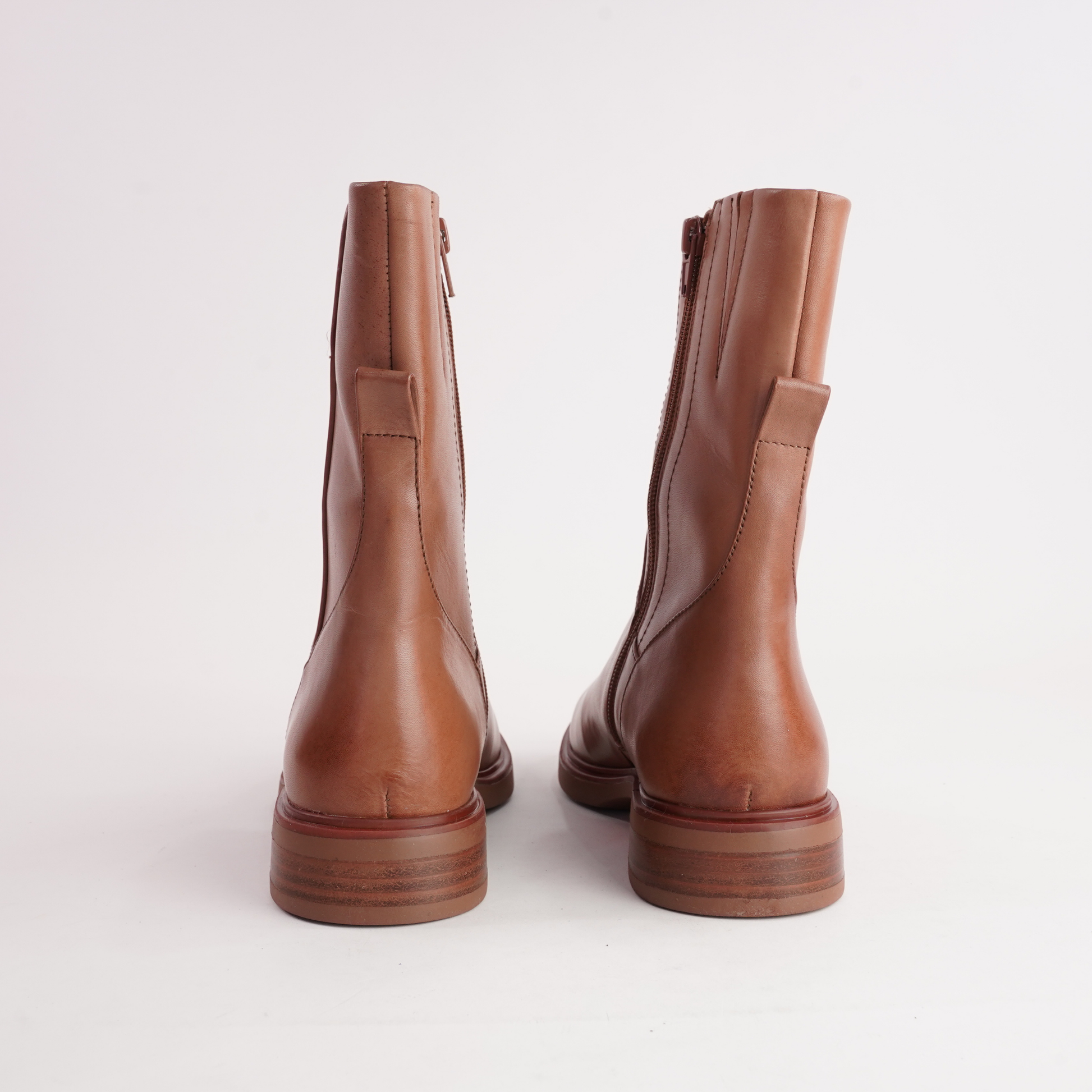 Blanca Brandy Leather Boots