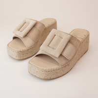 Vi-7531 - Arena Suede Leather Wedges