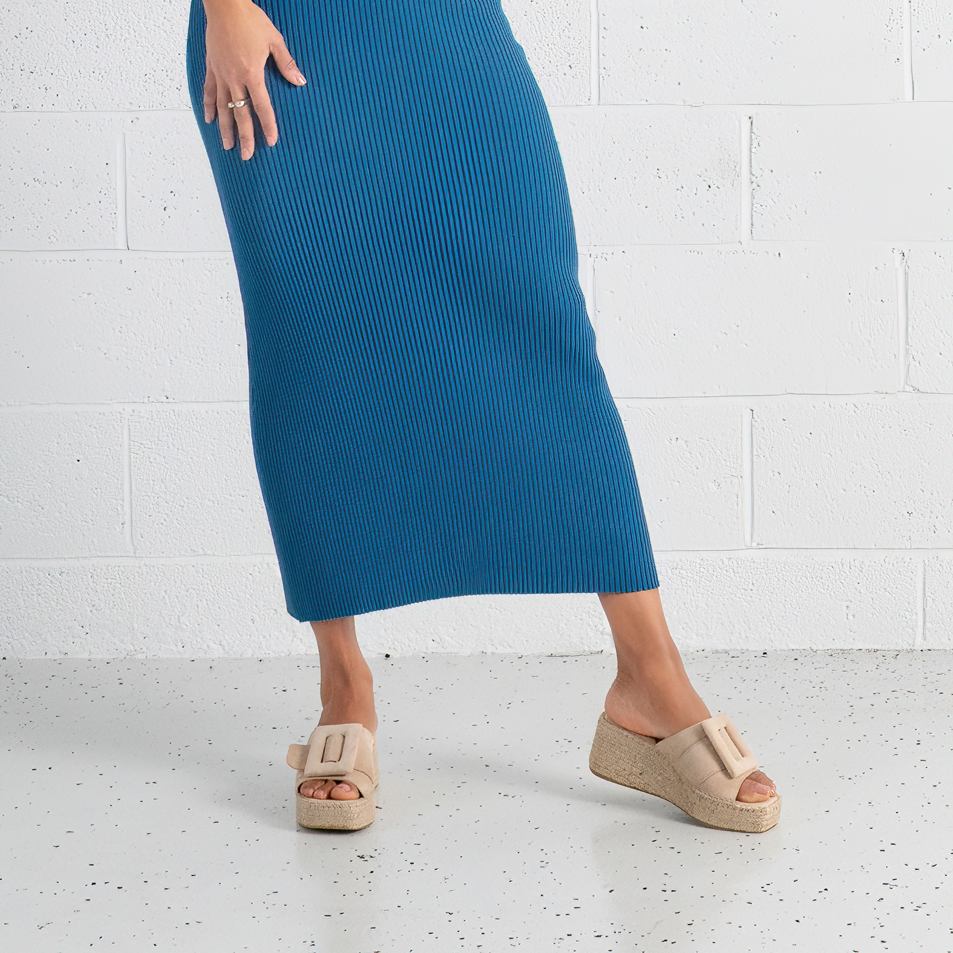 Vi-7531 - Arena Suede Leather Wedges