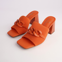 Kolie Orange Heels