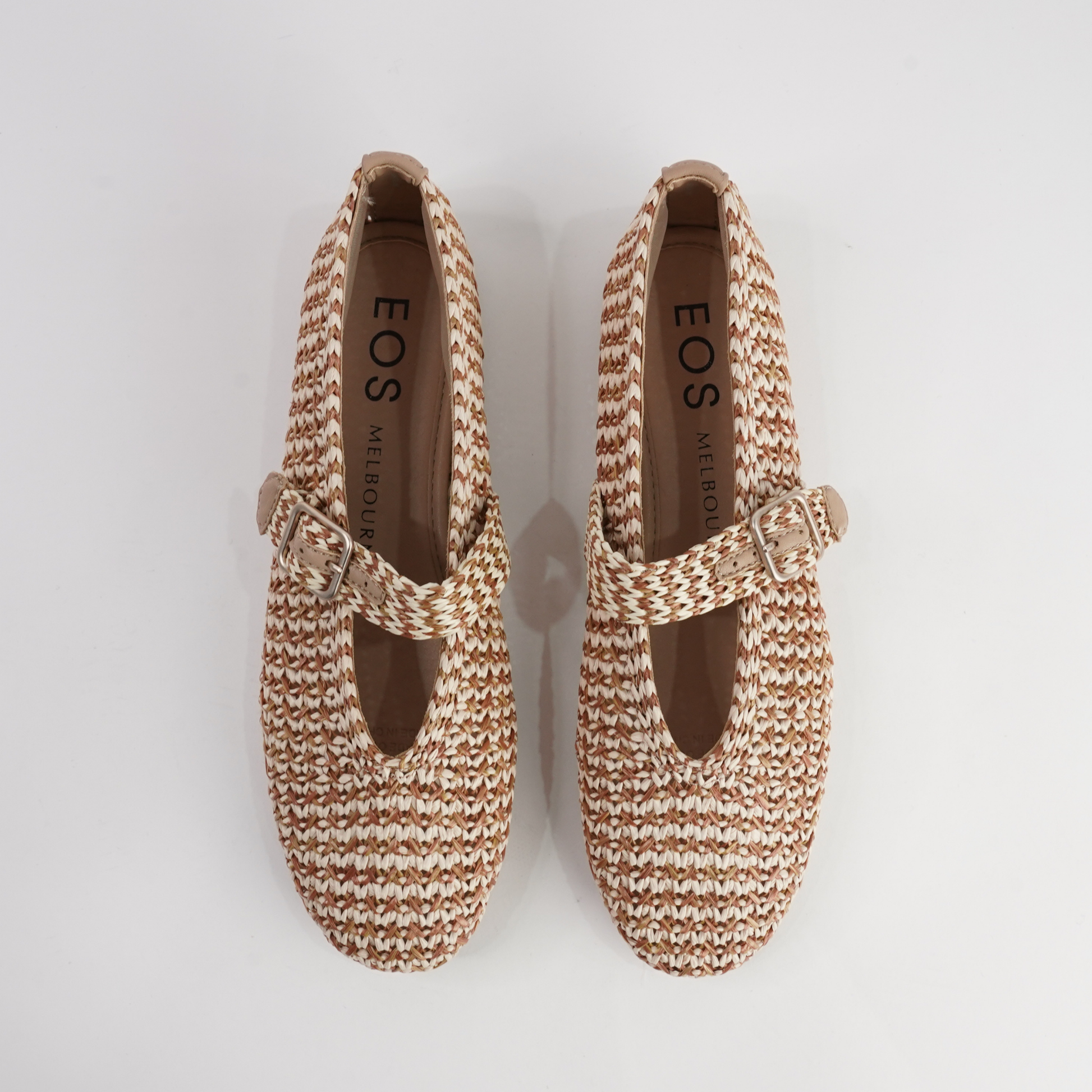 Santalum Caramel Ballet Flats