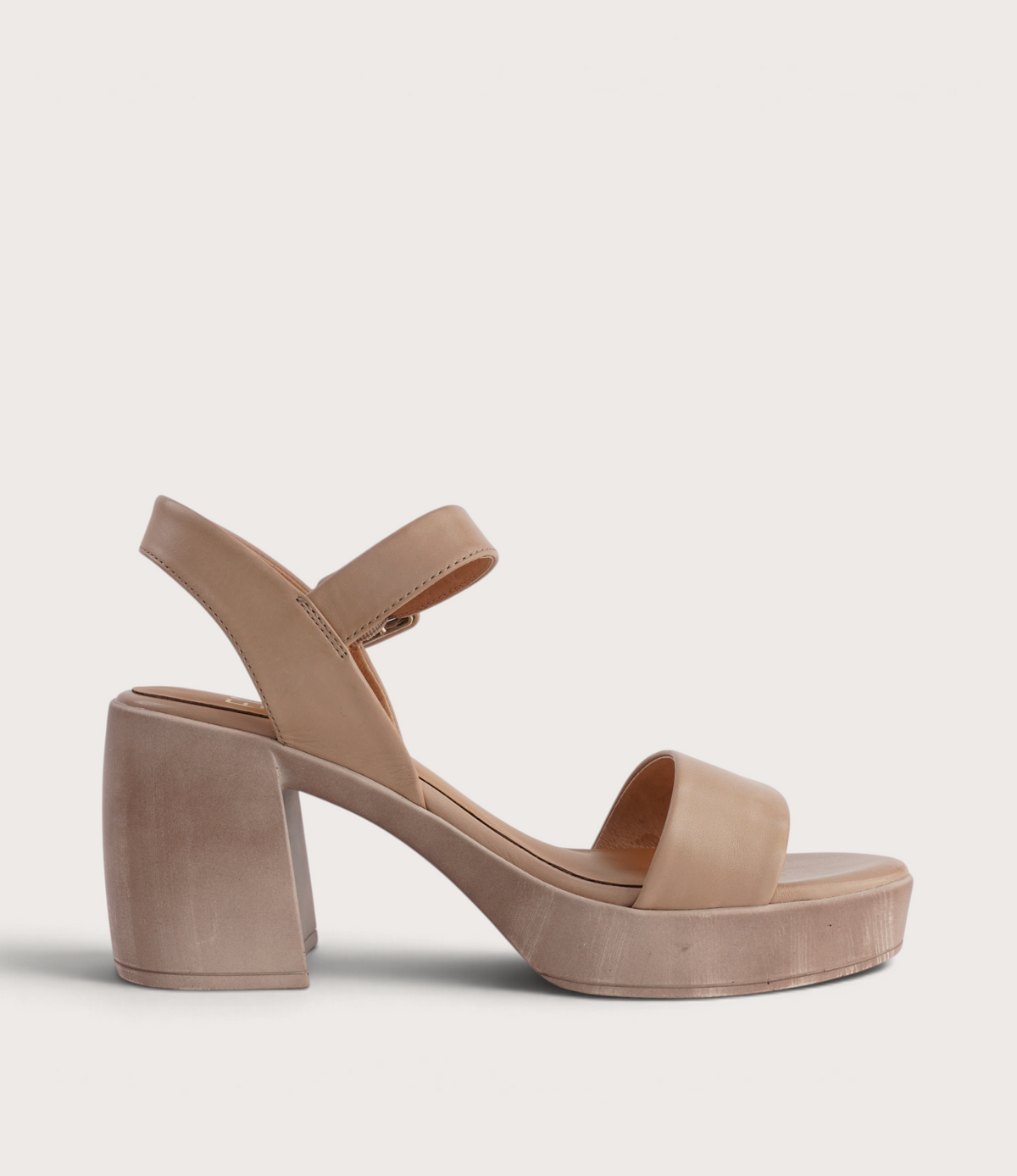 Spice Tan Leather Heels
