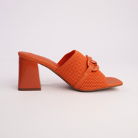 Kolie Orange Heels