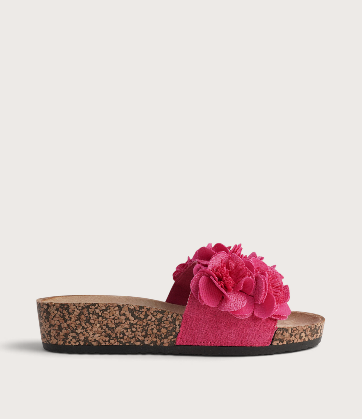 Corsage Fuschia Slides