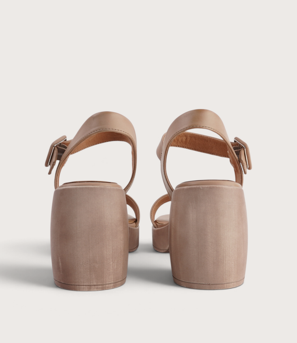 Spice Tan Leather Heels