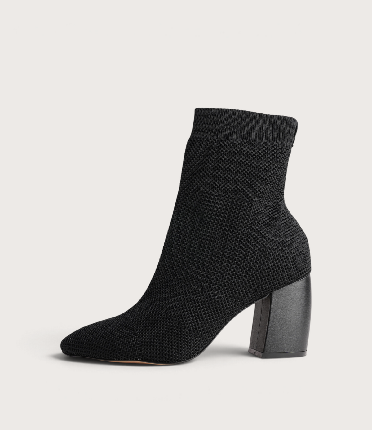 147240 Black Knit Ankle Boots - CARRANO | Shouz