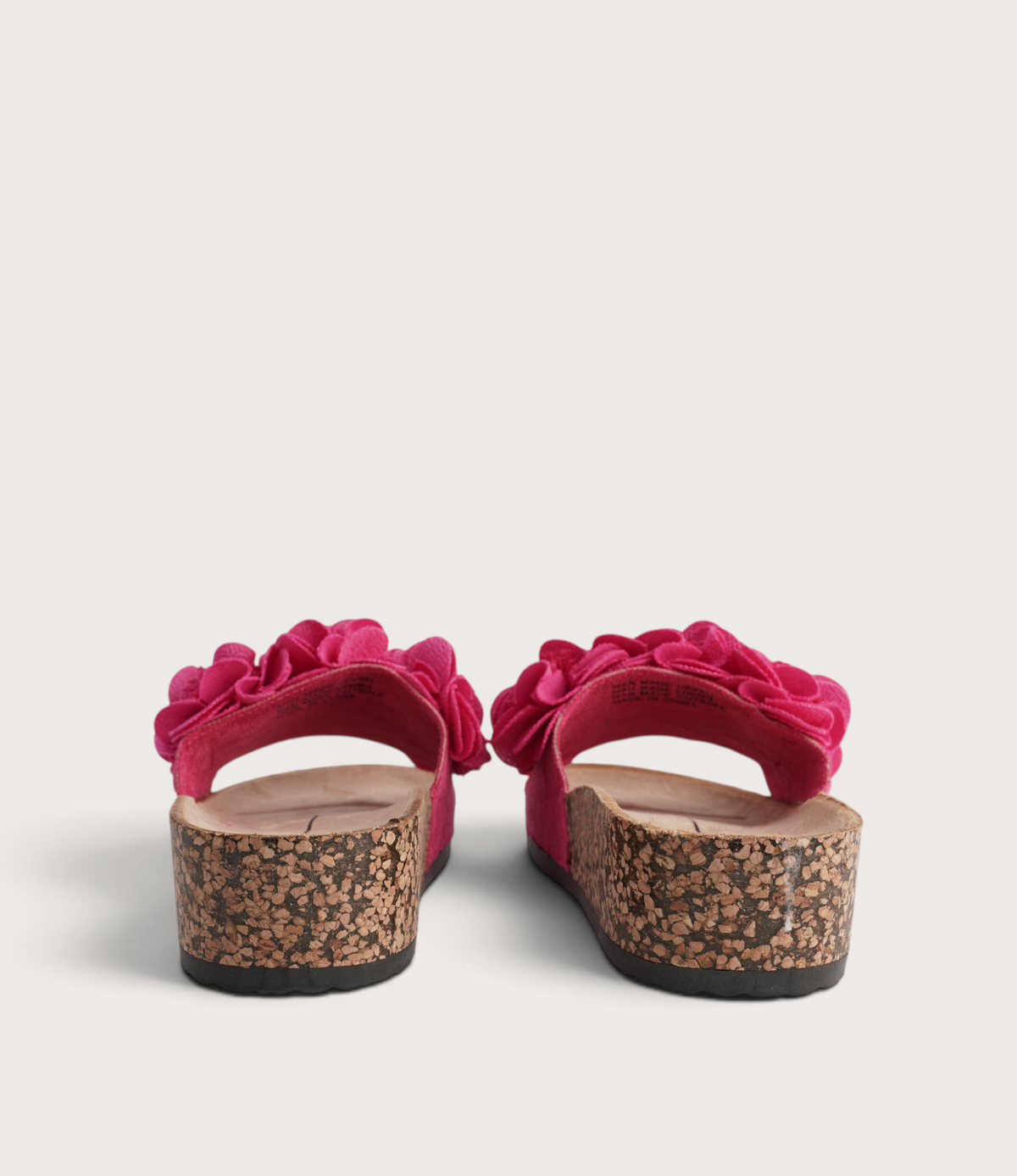 Corsage Fuschia Slides