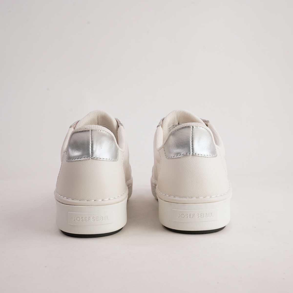 Claire 33 Weiss Leather Sneakers - JOSEF SEIBEL | Shouz