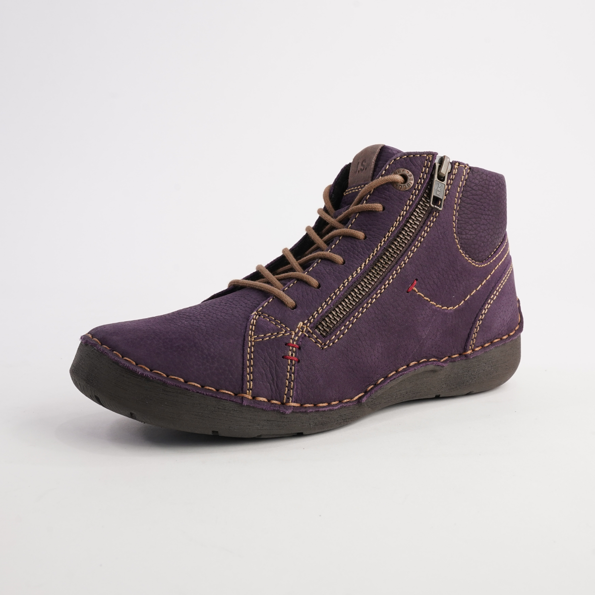 Fergey 67 Purple Ankle Boots - JOSEF SEIBEL | Shouz