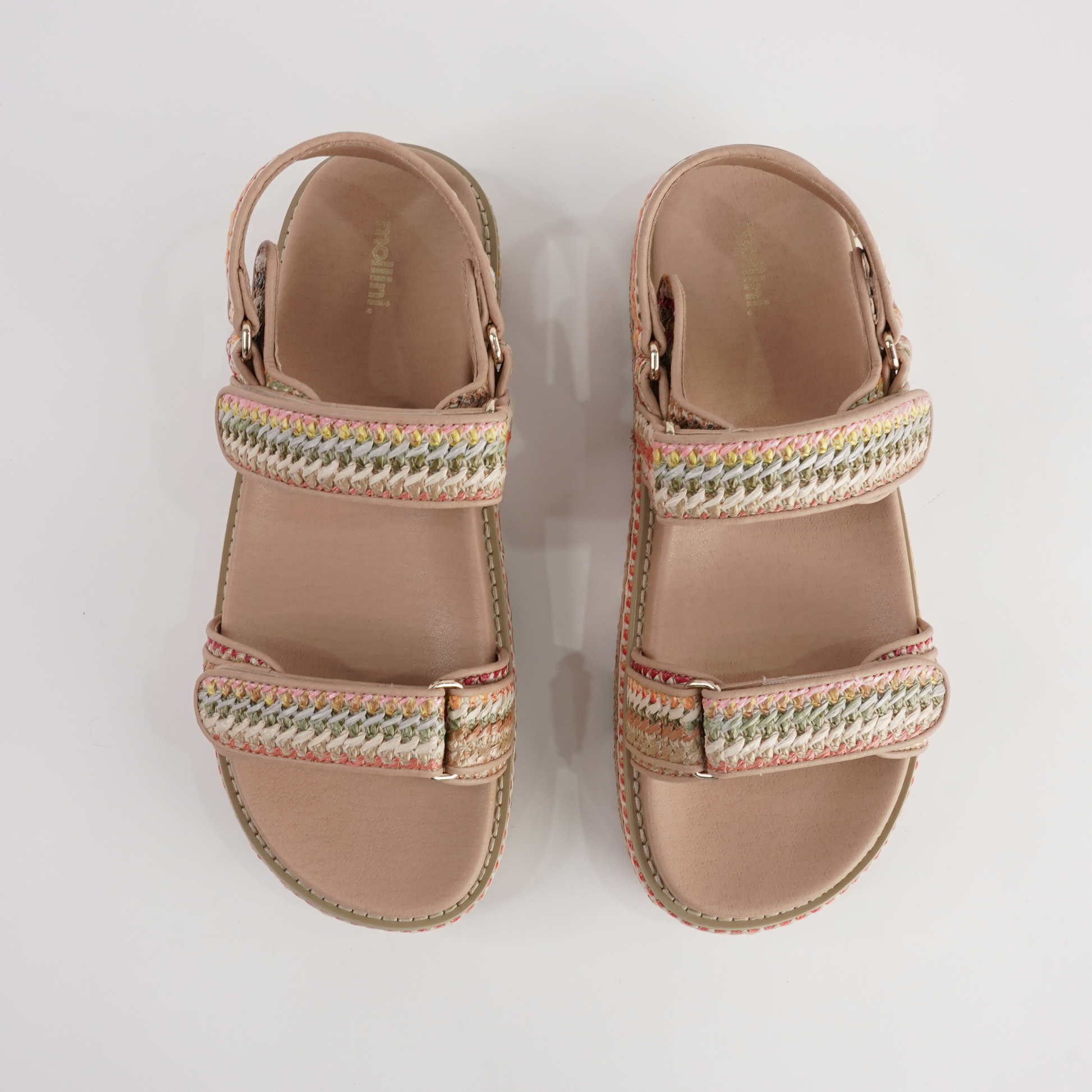 Bridgett Natural Multi Sandals