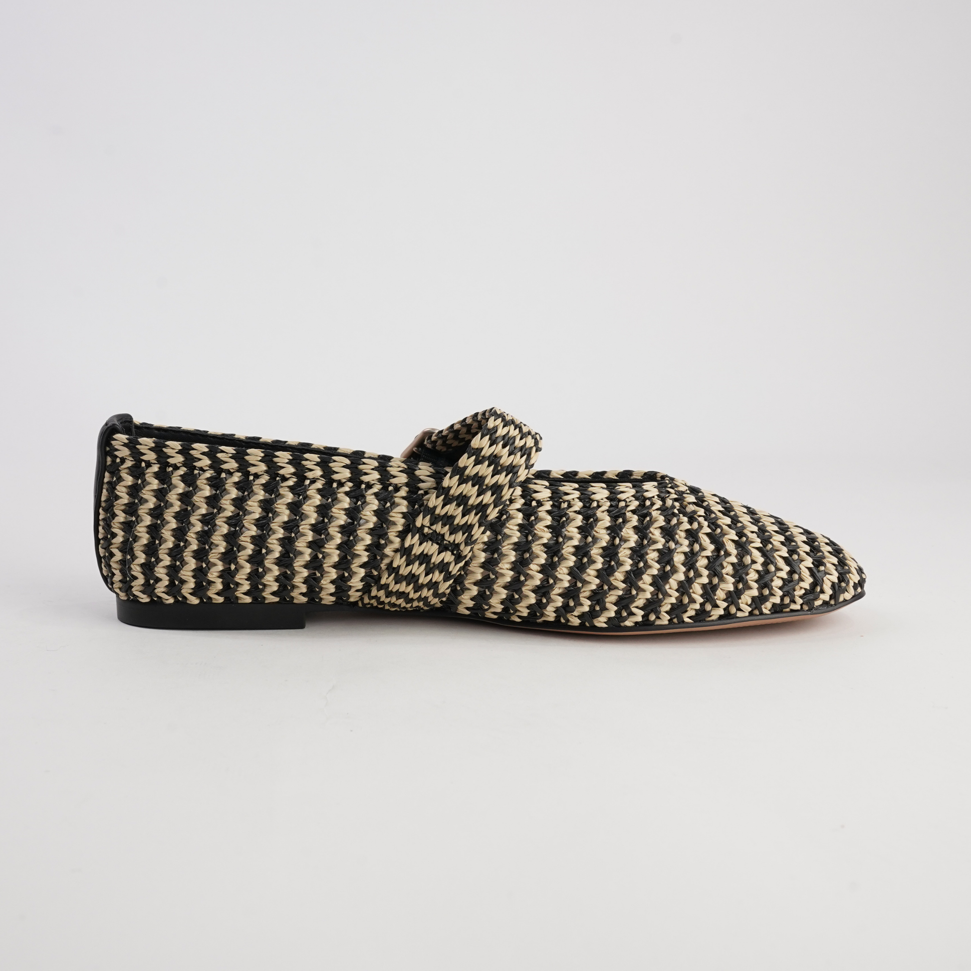 Santalum Black Ballet Flats
