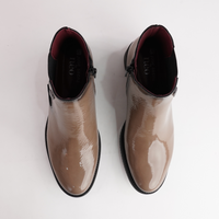 Js-2181 Tortola Patent Leather Ankle Boots