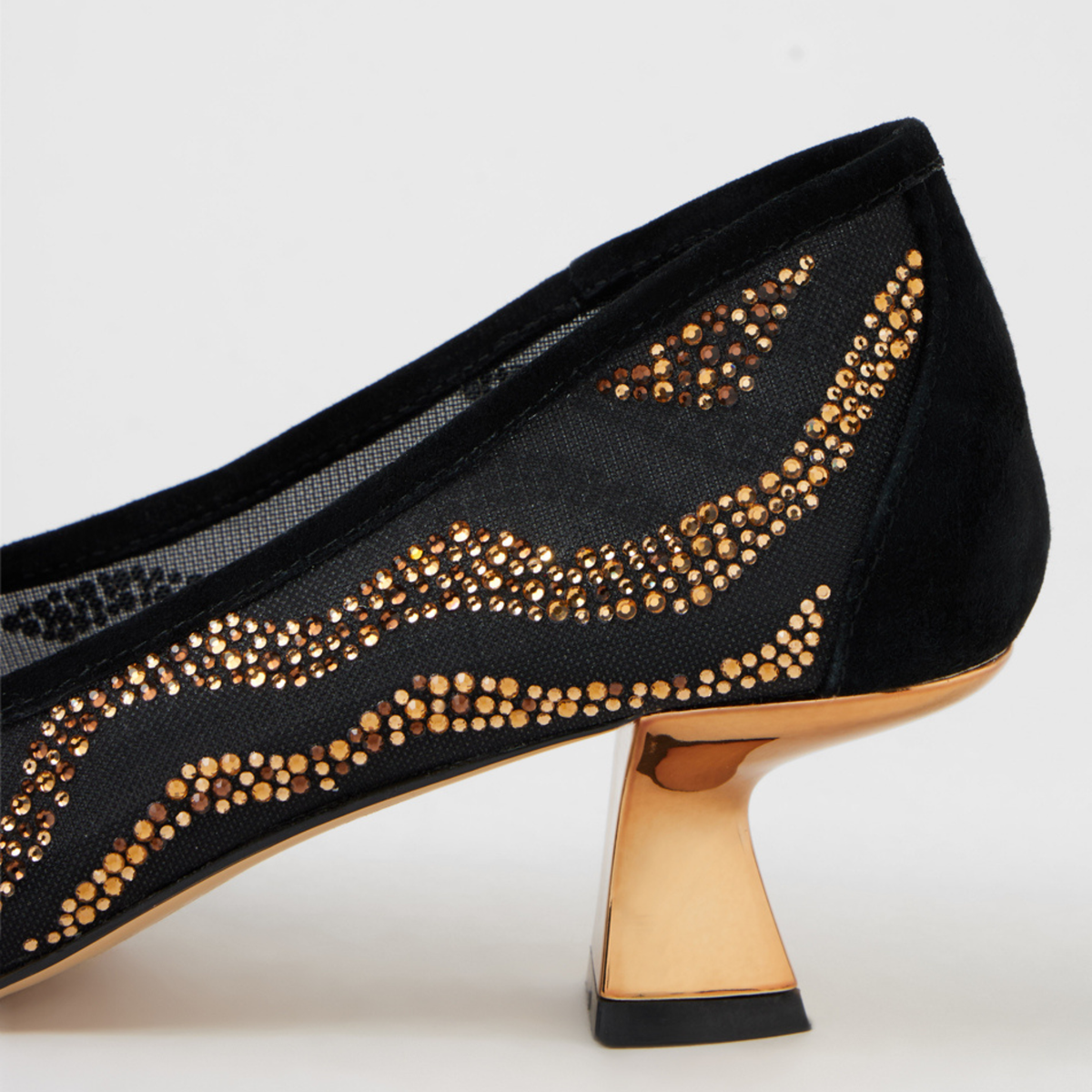 Lermany Black/ Bronze Multi Heels - DJANGO AND JULIETTE | Shouz