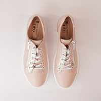 Js-2001 Rosa Leather Sneakers