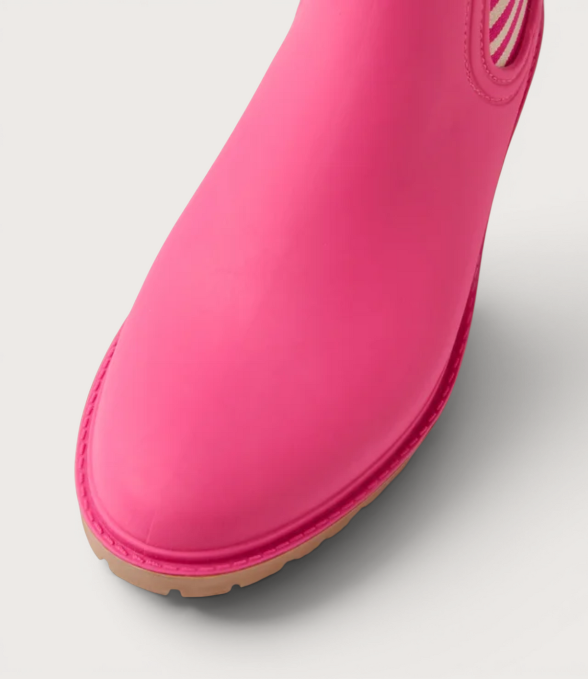 Laurina Fuschia Stripe Gumboots