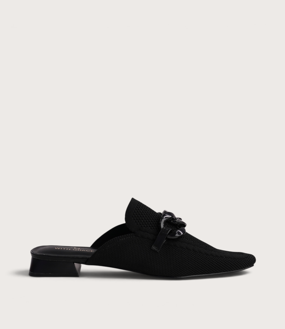 Nova Black Flats - Runs Two Sizes Small