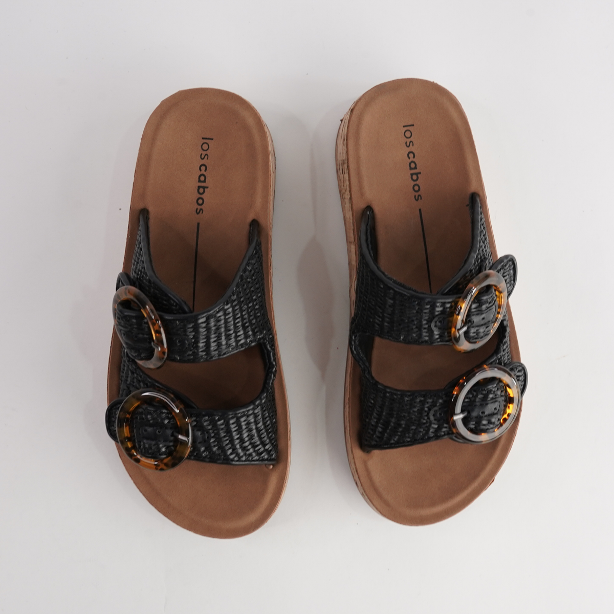 Ferro Black Slides - LOS CABOS | Shouz