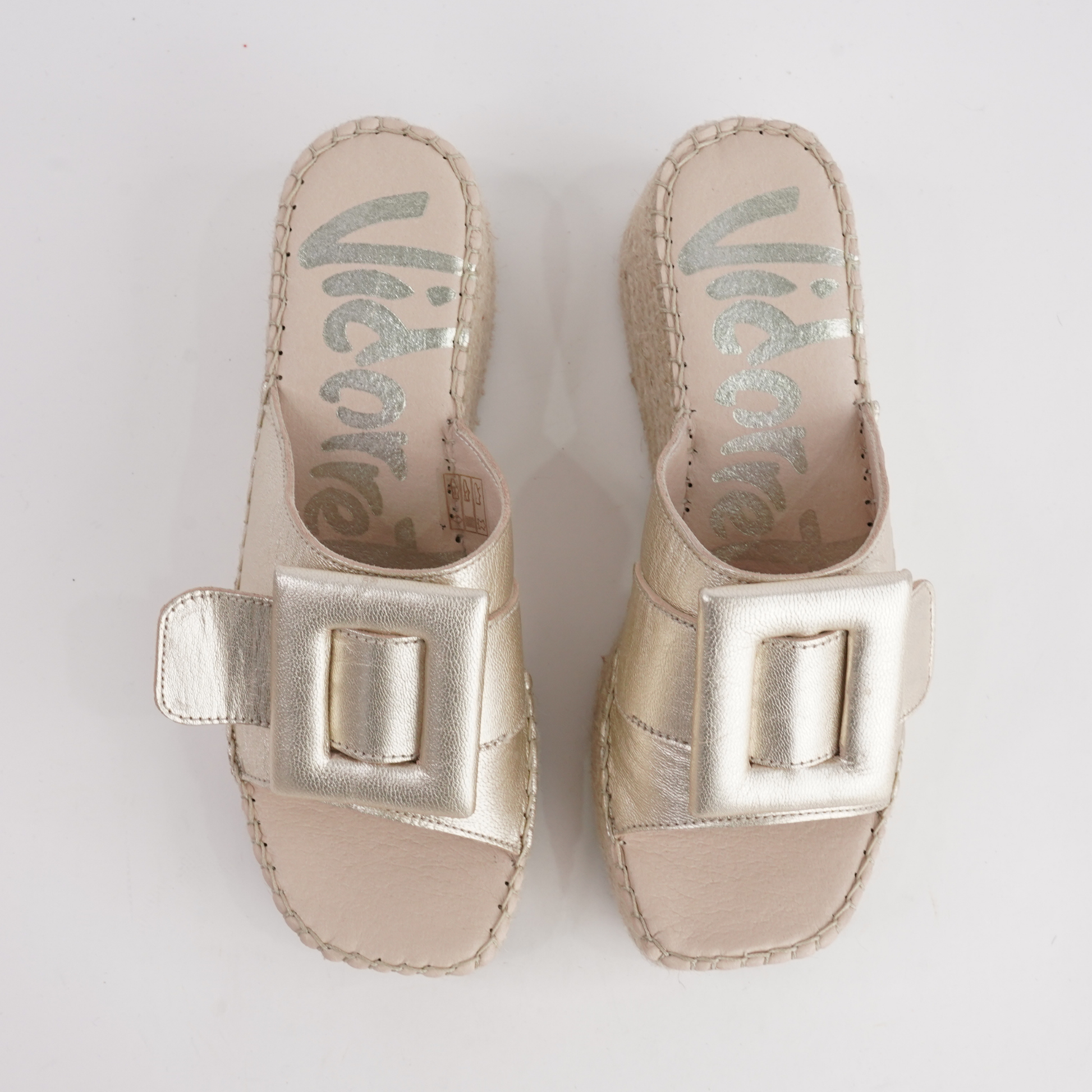 Vi-75317 Oro 13 Leather Wedges