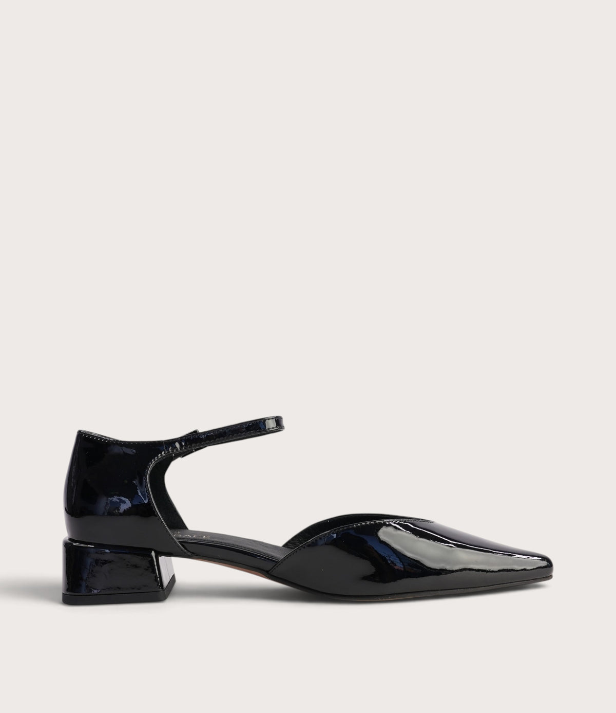 Munich Black Patent Leather Flats