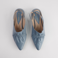 Valora Jeans Leather Flats