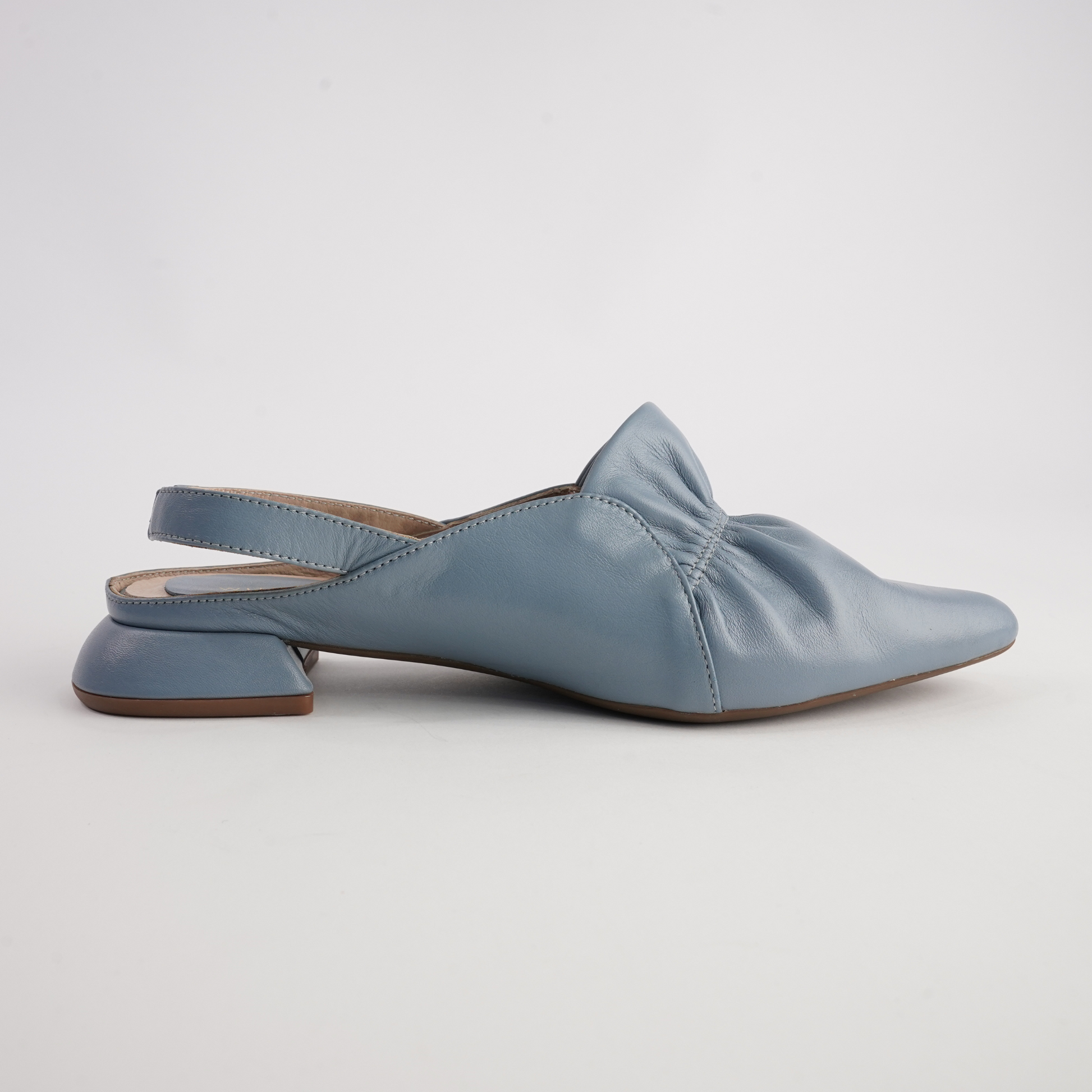 Valora Jeans Leather Flats